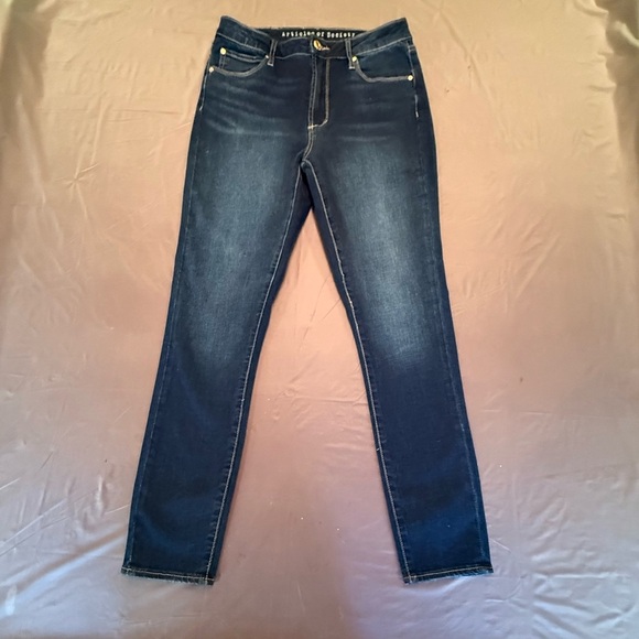 NWOT Articles Of Society Blue Skinny Jeans Size 27 - Picture 2 of 10